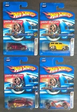 Hot Wheels Faster Than Ever FTE Lot of 4! H3, Blastous, Scion XB, Lotus Esprit