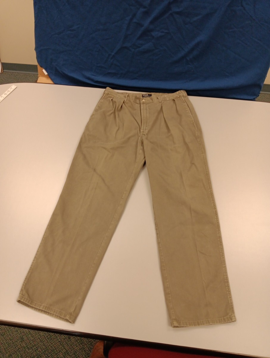 Ralph Lauren Polo Chino Pants Mens 38x32 Green Gray | eBay