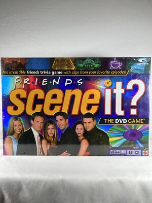 Scene It Friends Edition DVD HD Video Game Sealed In Plastic Free Shipping
