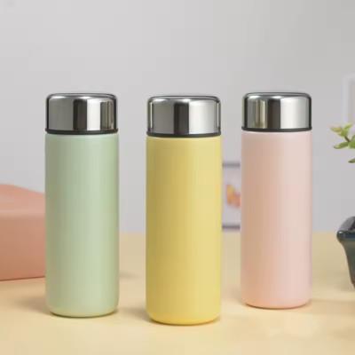 200 ml kleine tragbare 304 Edelstahl Reise Trink Wasser Flasche Mini Thermoskanne
