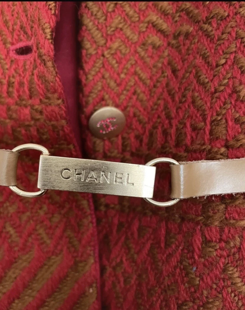 Giacca cintura Chanel tweed