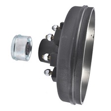 12x2 Trailer Brake Hub Drum Kit 8 On 6.5 Bolt Pattern For 7000 Lbs Axle 8 Lug