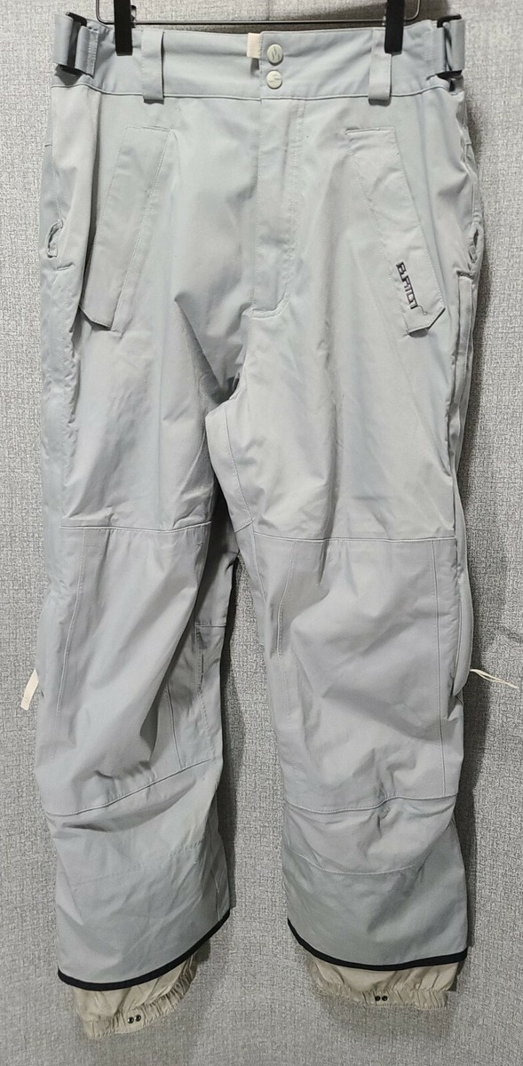 Burton Tri-Lite Women's Ski Snowboard Pants Size Small Gray