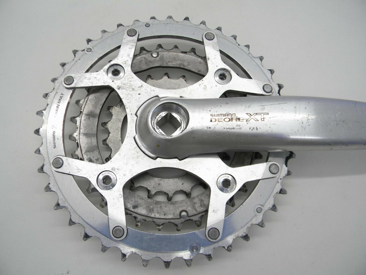 Shimano Deore XT FC-M739 Kurbel Set 175mm 42-32-22T (E62) | eBay