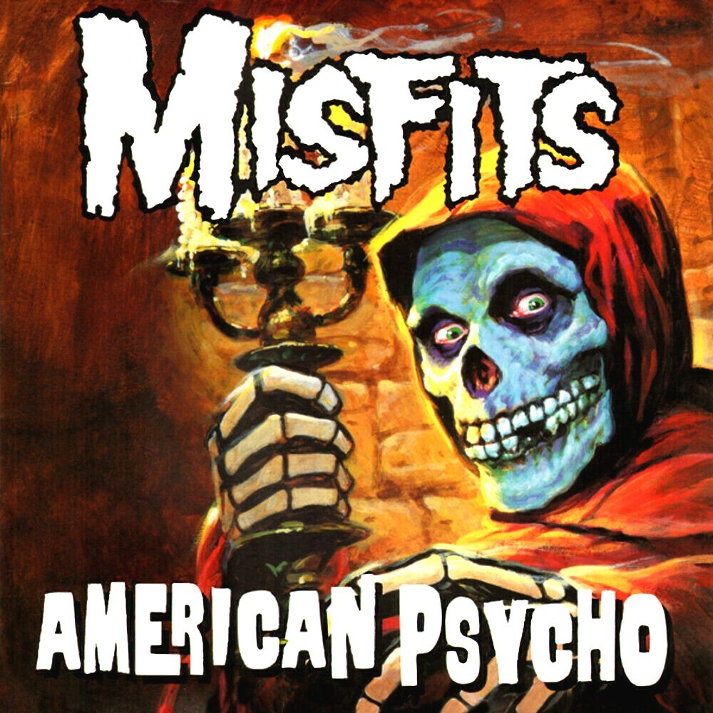 MISFITS AMERICAN PSYCHO USオリジナルLP 限定重量盤 Misfits American Psycho 12x12 Album Cover Replica Poster Gloss