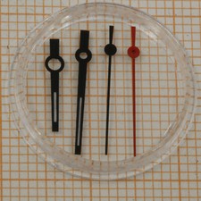 Zeigersatz ETA 2824-2  8/12/12,5mm Hand Set BGW9 Superluminova silber schwarz#10