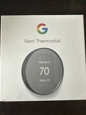 Google Nest Smart Thermostat, Charcoal - GA02081-US
