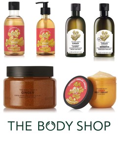 The Body Shop Ginger Shampoo Conditioner 400ml Hair Treatment