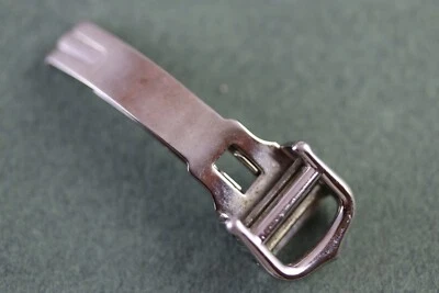 CARTIER- Boucle Déployante Acier 12 mm - Photo 1/4