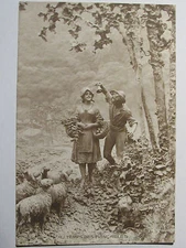 ANCIENNE CPA CARTE POSTALE ALLÉGORIE N° 174 PAR MASTROIANNI ÉDITEUR NOYER 1912