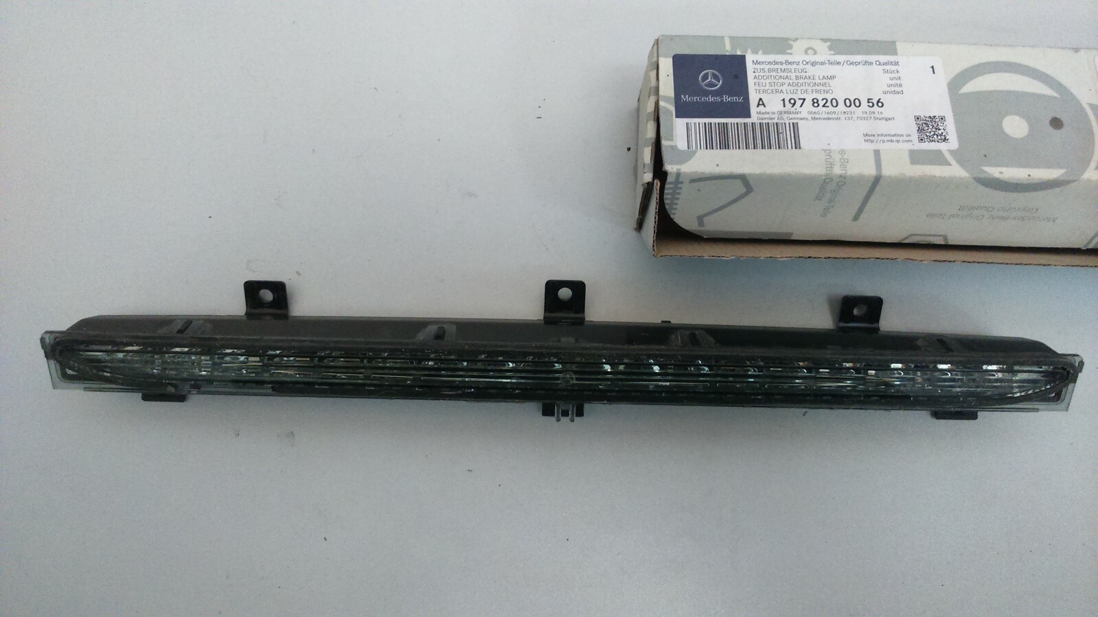 Zusatzbremsleuchte LED Orig AMG Mercedes GT A190 AMG R 232 SLS 197 