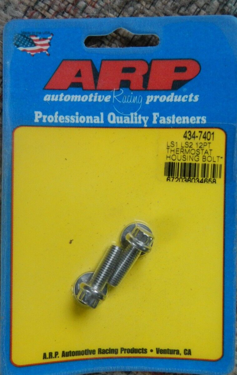 ARP 12 PT SS Thermostat Housing Fasteners 4347401 (LS1, LS2, LS6, L76