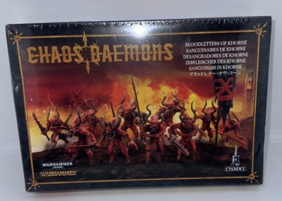 Warhammer – Bloodletters Khorne Chaos Daemons – Figurines Peintes – Age Of Sigmar