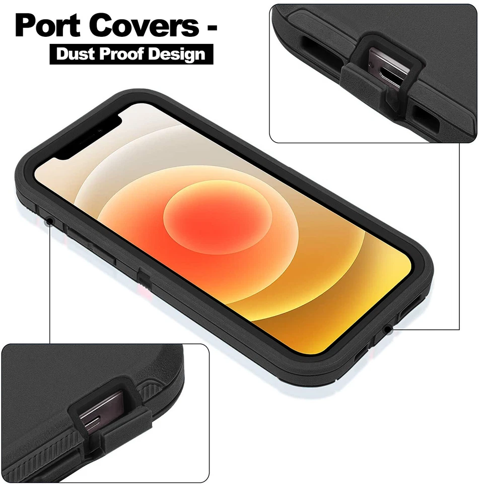 Funda de teléfono resistente a prueba de golpes para iPhone 17 Air 16 15 Pro Max 14 13 12 11 Foto 4 de 4