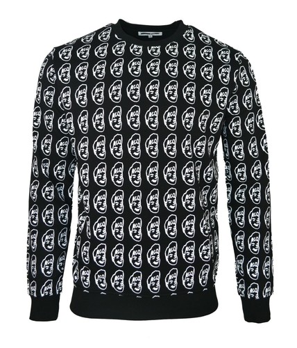 Alexander McQueen McQ Men Sweatshirt S M L XL Jumper Face Logo