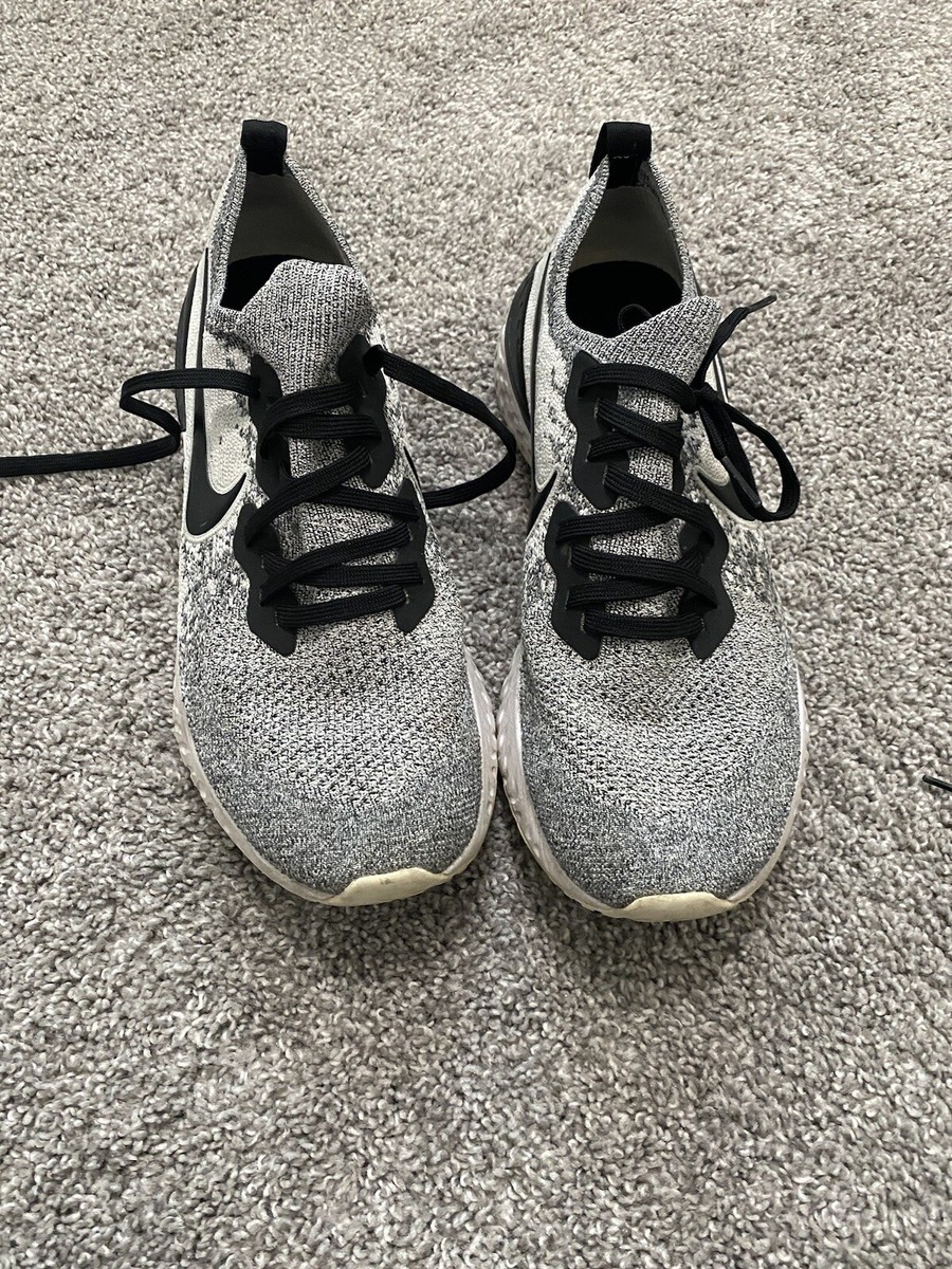 Nike Epic React Flyknit 2 Oreo - Size 10 Mens Sneakers Shoes  display picture 1