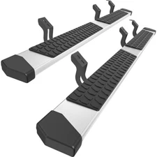 6" Running Boards Fit 2007-2021 Tundra Crew Max Cab Side Steps Truck Nerf Bars