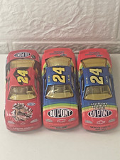 LOT OF 3 JEFF GORDON DUPONT CHEVROLET RACING CHAMPIONS 1997 MONTE CARLO