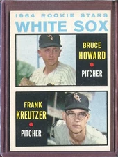1964 Topps 107 Rookie Stars Bruce Howard/Frank Kreutzer RC NM #D173673