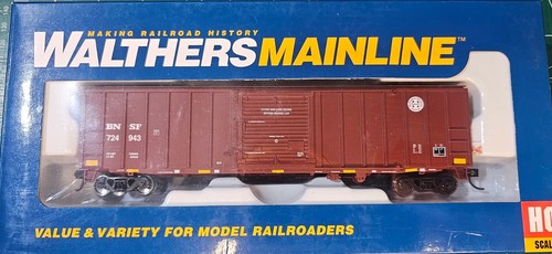 Coche de caja 910-2168 Walthers Main Line BNSF 50' ACF | Zustand: Used