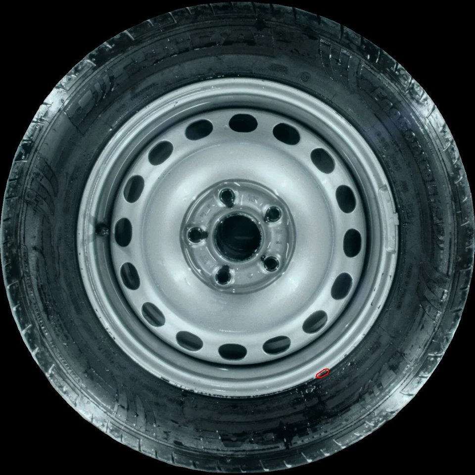 195/65 R15 Sommerreifen VW Caddy 2K 15 Zoll Stahlfelgen Komplettsatz - Bild 3 von 4