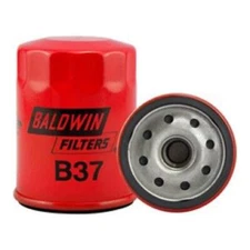 Baldwin B37 Lube Spin-On Filter, Black, 1 Count (Pack of 1)
