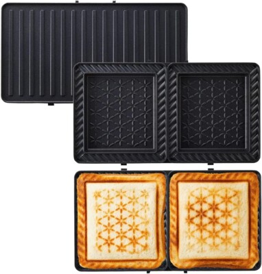 BRUNO Grilled Sandwich Maker Double Greige NEW AC 100V NEW | eBay