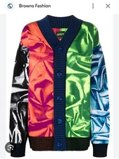 AGR Merino Mood Scrunch Cardigan  Size Med (B)