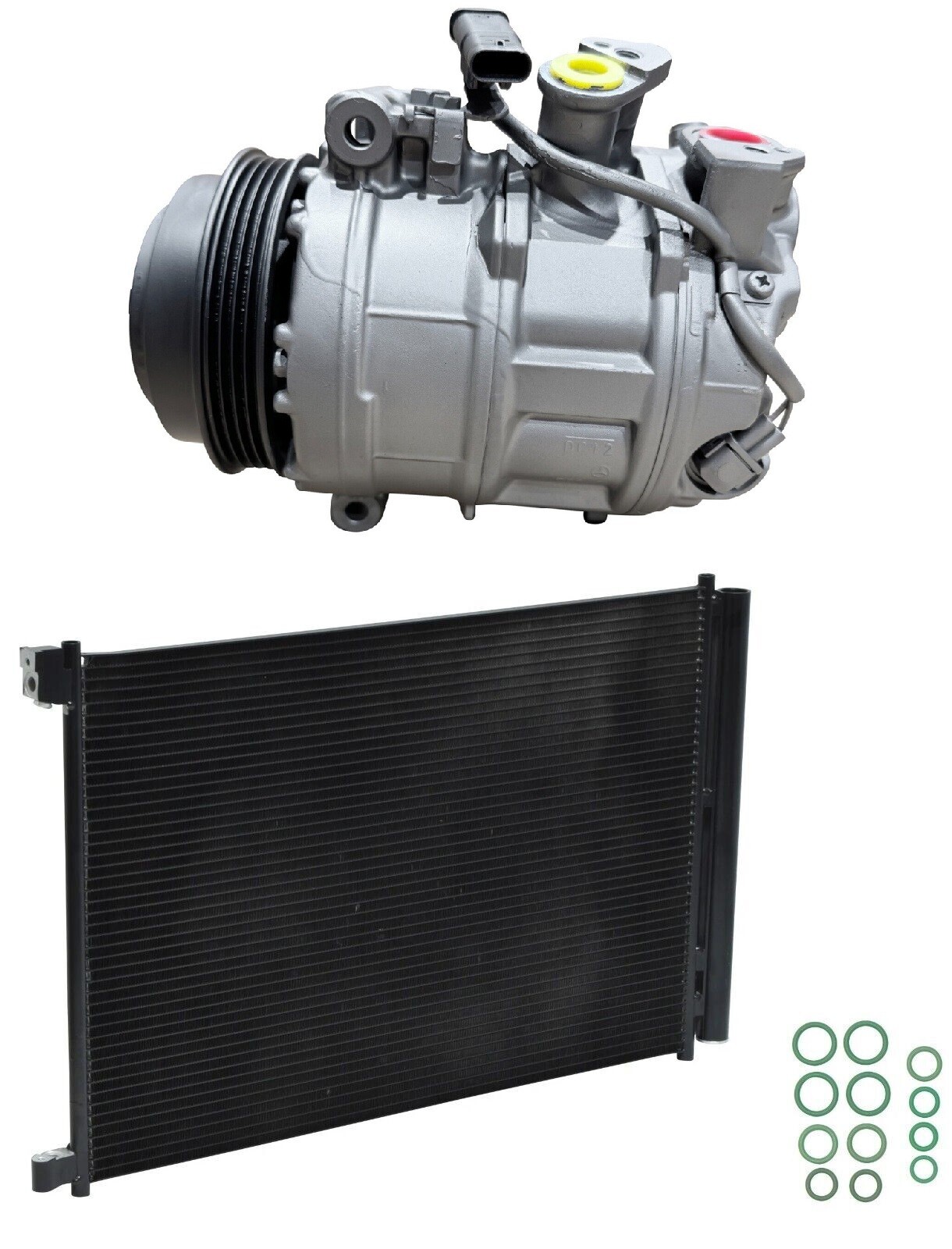 RYC Reman AC Compressor Kit W/ Condenser AFG382 Fits Mercedes C63 AMG 4 ...