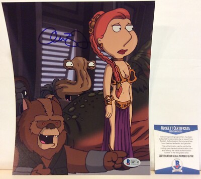 ALEX BORSTEIN SIGNED LOIS GRIFFIN FAMILY GUY LEIA 8X10 PHOTO BECKETT BAS 
