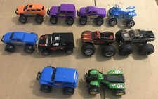 Lot of 10 4x4 Trucks Monster Trucks Jeeps Four Wheelers  READ