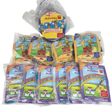 11 VINTAGE 1992 MCDONALD'S HAPPY MEAL TOYS BEHIND THE SCENES ACTIVITIES NEW
