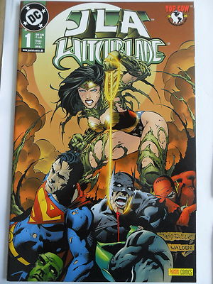 1x Comic DC Crossover Nr. 1 - JLA Witchblade