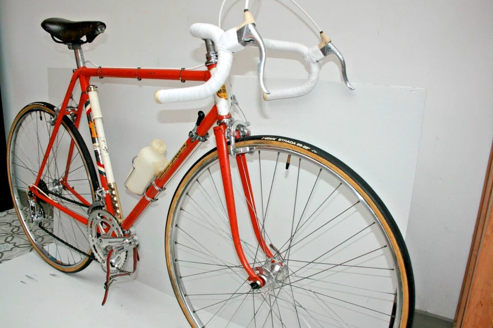 ANCIEN VELO DE COURSE PRO ANQUETIL BIC CAMPAGNOLO RECORD 1967 OLD BIKE EROICA 60 - Photo 3/4