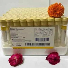 Platelet Rich Plasma LIQUID ACD TEST TUBES ( 8.5ML ) PACK OF 100 TUBES