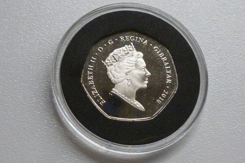 Primates 4-coin Gibraltar Diamond Finish 50p set 2018 inc Baboon, Chimpanzee etc - Picture 8 of 11