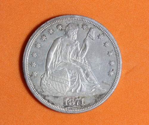 1871 Seated Liberty One Dollar P07010 EBay
