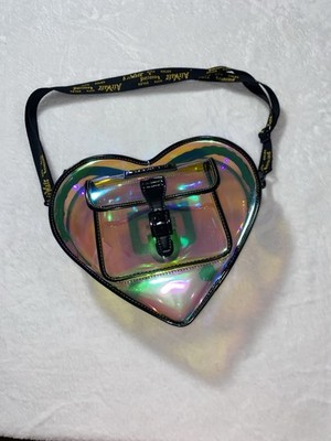 Dr Martens Iridescent heart-shaped crossbody Backpack