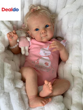 Realistic Reborn Baby Dolls Silicone Full Body Girl 18 Inch Lifelike Baby Dolls