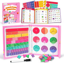 Magnetic Fraction Demonstration Book, Magnetic Fraction Tiles  Fraction Circles