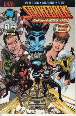 Strikeback Nr 1 Malibu Comic 1994