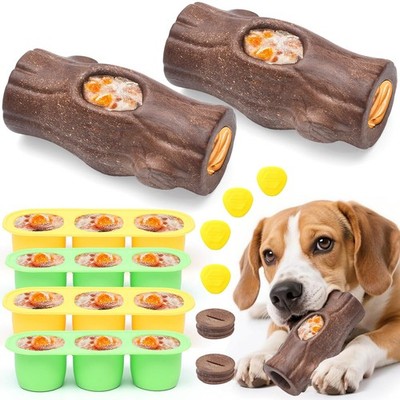ClariVora 2 Pack Dog Toys for Aggressive Chewers, Interactive Indestructible ...
