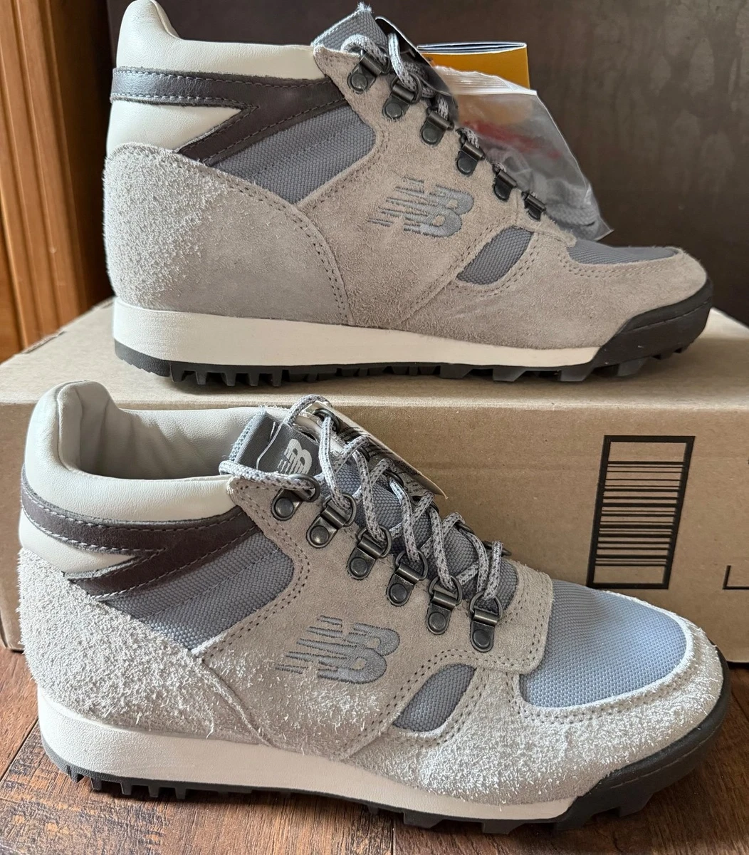 New Balance Rainier Men's Grey Suede Cordura Hiking Boots Urainad US 8