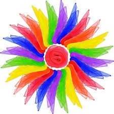 Scarves for Kids Play Juggling Dance Scarves Toddler Sensory Toys Magic Trick...