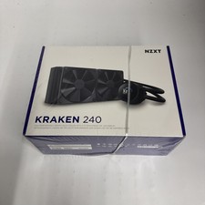 NZXT Kraken 240-240mm AIO CPU Liquid Cooler Customizable 1.54"Square LCD NEW