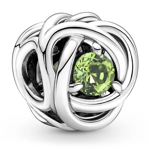 Pandora August Birthstone Eternity Circle Charm RRP £35 New