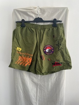 CACTUS JACK BY TRAVIS SCOTT Trail Shorts grün Größe L