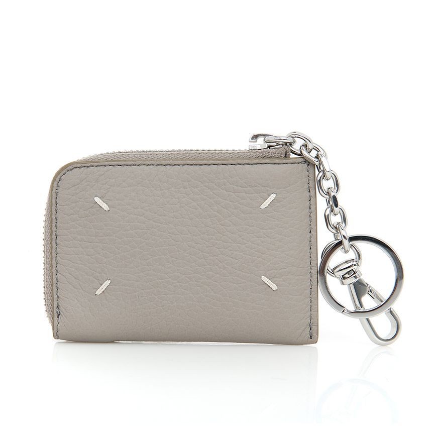 財布・小物その他 Maison Margiela Mini Wallet With Removable Silver Chain Maison Margiela Zipper Mini Wallet Coin Keyring 012 85510244