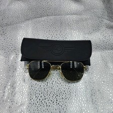 American Optical AO Vintage Gold 5 1/2 Bayonet 52 20 Original Glass Lenses