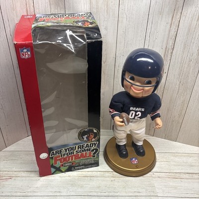Chicago Bears Gemmy Rockin Rocking Randall Figure NFL  Football Vtg 2002 Read